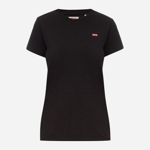 Koszulka damska bawełniana Levi's The Perfect 39185-0008 S Czarna (5400537995179) - obraz 5