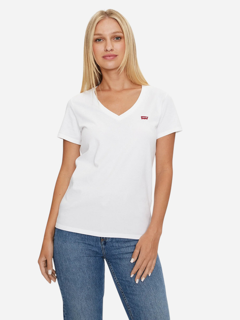 Zestaw koszulek damskichch Levi's A3624-0000 L 2 szt Czarny/Biały - obraz 3