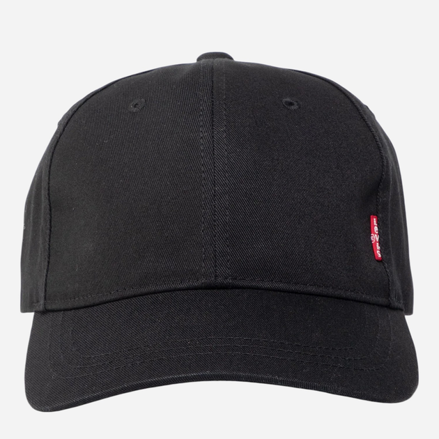 Czapka z daszkiem męska bejsbolówka Levi's 77136-0157 One Size Czarna - obraz 3