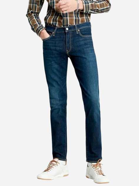 Jeansy slim fit męskie Levi's 511 Slim 04511-4102 34-36 Granatowe (5400816864493) - obraz 1