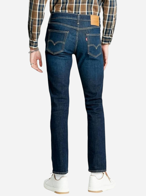 Джинси Slim fit чоловічі Levi's 511 Slim 04511-4102 33-34 Темно-сині (5400816864448) - зображення 2