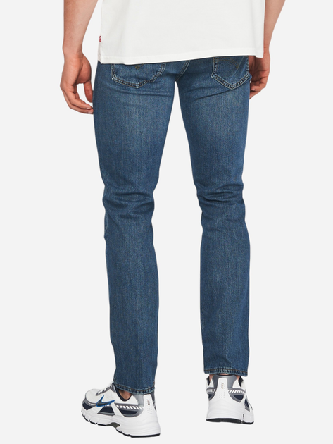 Джинси Slim Fit чоловічі Levi's 511 Slim 04511-5702 36-34 Темно-блакитні (5401128025848) - зображення 2