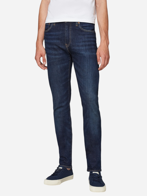 Jeansy slim fit męskie Levi's 28833-0633 33-32 Granatowe - obraz 1
