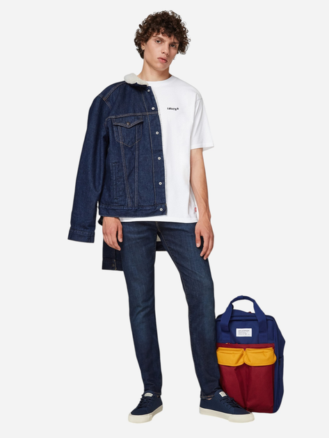 Джинси Slim Fit чоловічі Levi's 28833-0633 34-32 Темно-сині (5400898072687) - зображення 3