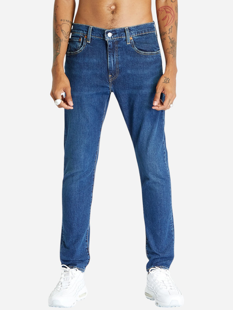 Jeansy slim fit męskie Levi's 28833-1114 33-32 Niebieskie - obraz 1