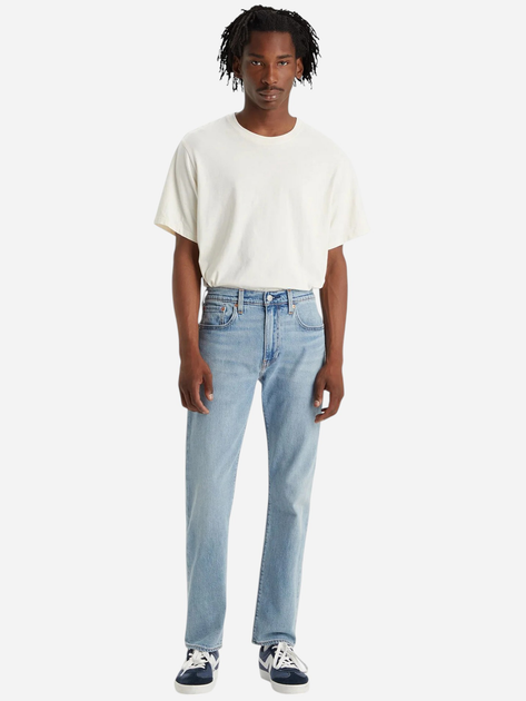Джинси Regular fit чоловічі Levi's 502 Taper 29507-1417 34-32 Блакитні (5401128657384) - зображення 3
