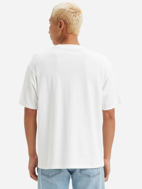 Футболка бавовняна довга чоловіча Levi's 000RY-0003 L Біла (5401157526866) - зображення 2