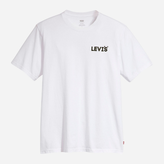 Koszulka męska bawełniana Levi's 16143-1321 M Biała - obraz 3