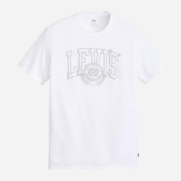 Koszulka męska bawełniana Levi's 22491-1665 L Biała - obraz 5