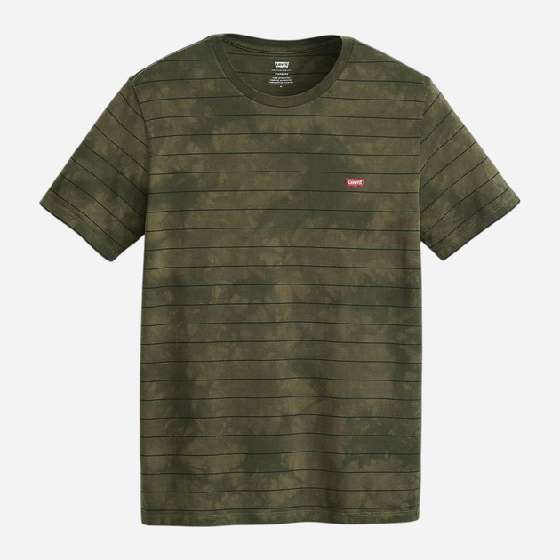 Футболка бавовняна чоловіча Levi's Ss Original Hm 56605-0245 L Оливкова (5401157516713) - зображення 5