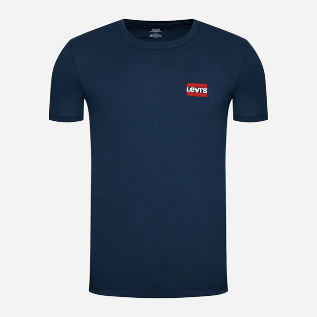 Zestaw koszulek męskich Levi's 79681-0015 M 2 szt Biały/Granatowy - obraz 8