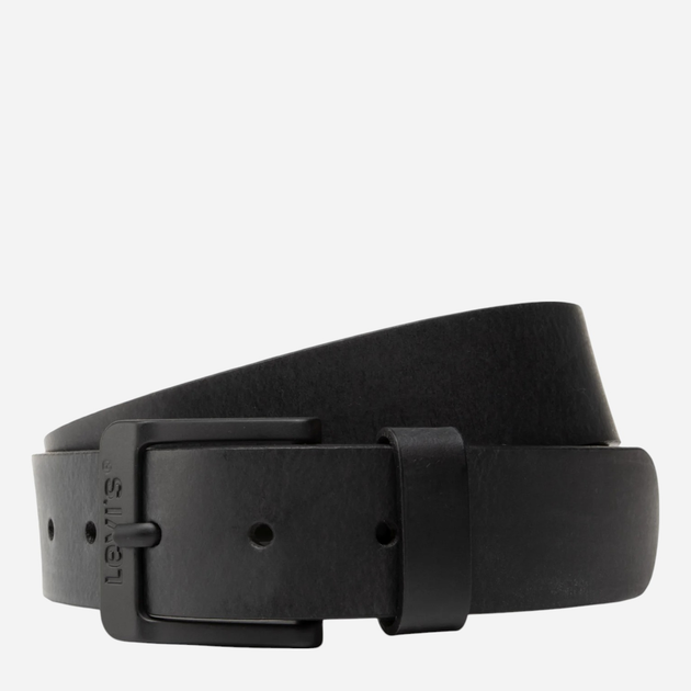 Pasek męski skórzany Levi's 38016-0033 100 cm Czarny - obraz 1