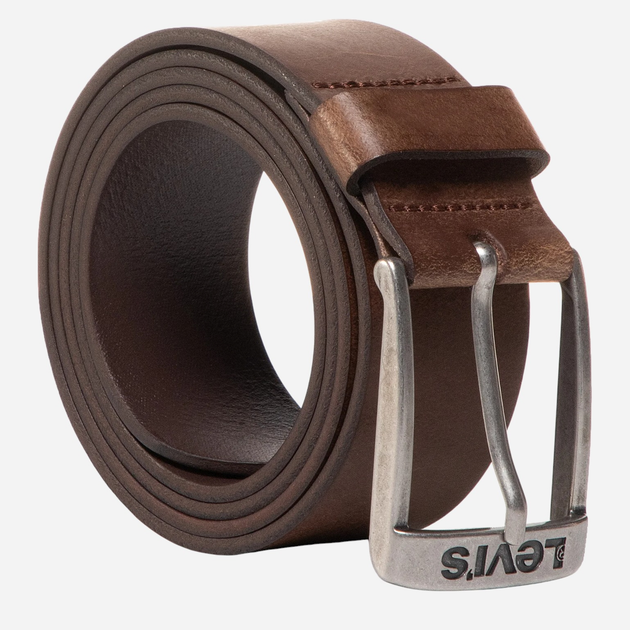 Pasek męski skórzany Levi's 38016-0018 100 cm Brązowy - obraz 2