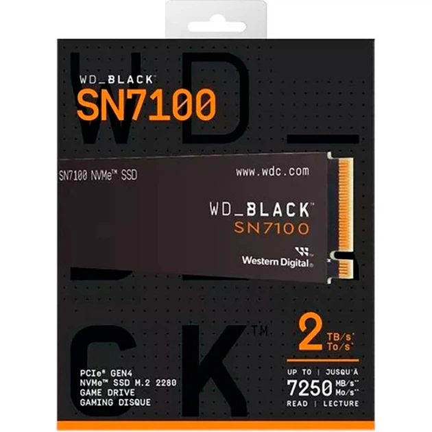 SSD накопитель 2 TB WD Black SN7100 (WDS200T4X0E) – фото, отзывы