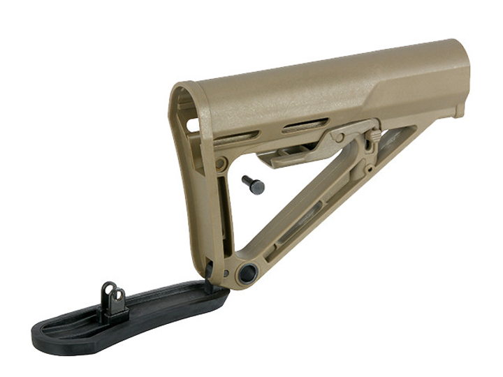 Компактний приклад RS3 для серії AR-15 / M4 - Tan [APS] (для страйкболу) - зображення 6