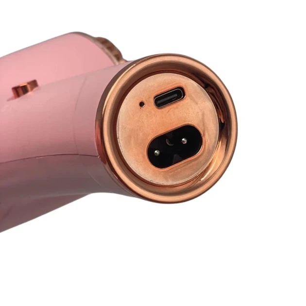 Аккумуляторный компактный фен для сушки и укладки волос WHD-01 500Вт Розовый - изображение 6