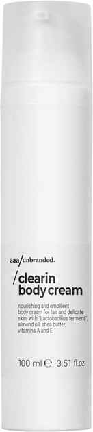 Krem do ciała Aaa Unbranded Clearin emolientowy 100 ml (5065014647059) - obraz 1