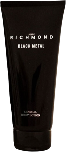 Balsam do ciała John Richmond Black Metal naturalny nawilżający 200 ml (8011889623213) - obraz 1