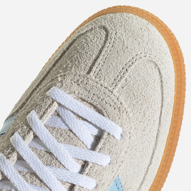 Sneakersy męskie do kostki adidas Handball Spezial JS0241 40.5 (7UK) Beżowe/Jasnoniebieskie - obraz 7
