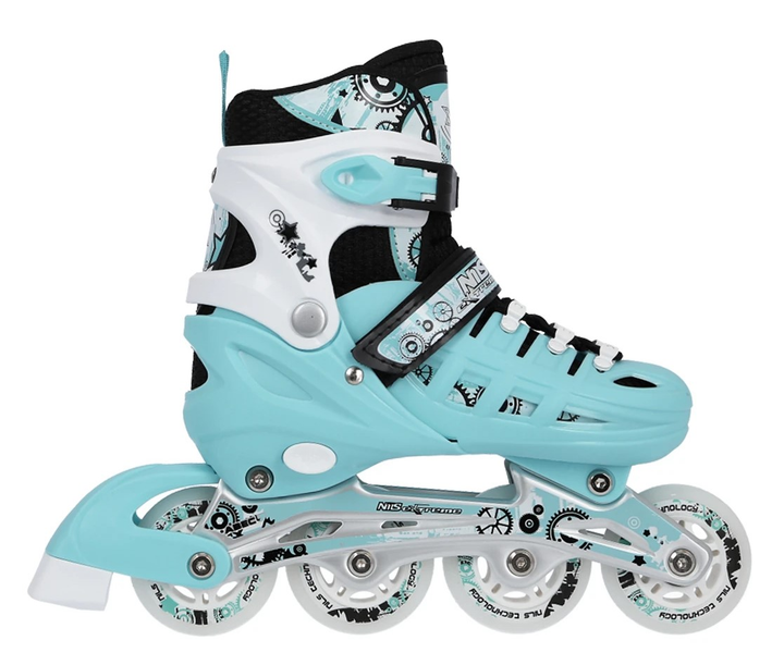 Łyżworolki Nils Extreme 4 w 1 NH10905 35-38 M Miętowy (5907695532791) - obraz 3