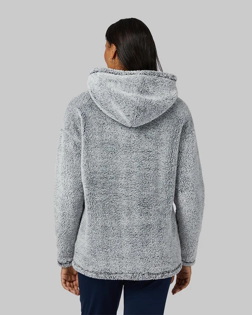 Худи-шерпа 32 Degrees Heat Soft Sherpa Pullover Hoodie Color: Black Heather Marled M - Фото 2 Худи-шерпа 32 Degrees Heat Soft Sherpa Pullover Hoodie Color: Black Heather Marled M - зображення 2