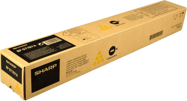 Toner Sharp BPGT70 Yellow (BPGT70YA) - obraz 1