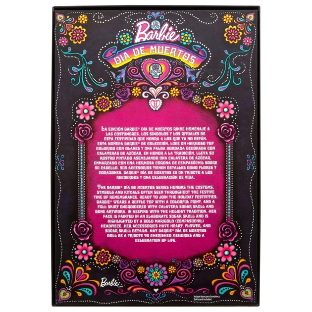 Lalka Mattel Barbie Signature Dia De Muertos HRM72 (0194735180905) - obraz 6