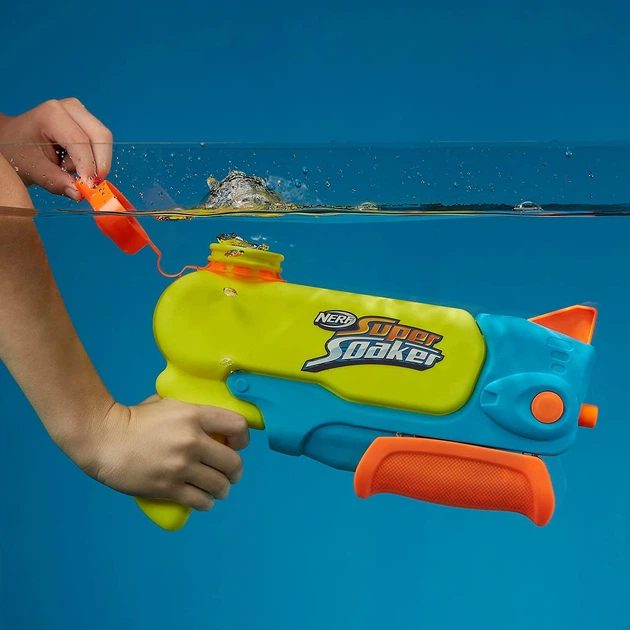 Бластер іграшковий Hasbro Водний Вейв спрей Нерф Супер Сокер (F6397) - зображення 9