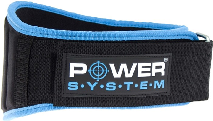 Пояс тренувальний Power System Black Blue (1000000000339) - зображення 4