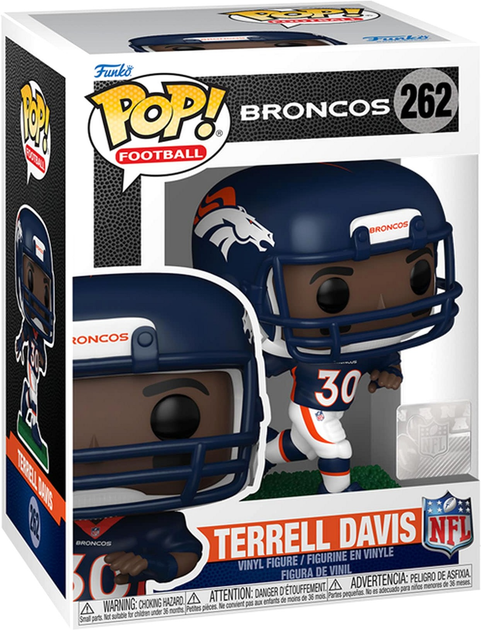 Фігурка Funko Pop! NFL Broncos Террелл Девіс 79699 (889698796996) - зображення 1