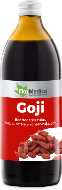 Концентрований сік EkaMedica Goji 500 мл (5902596671464) - зображення 1