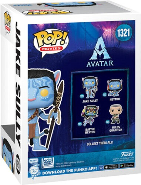 Фігурка Funko Pop Movies Avatar Jake Sully (889698656412) - зображення 2