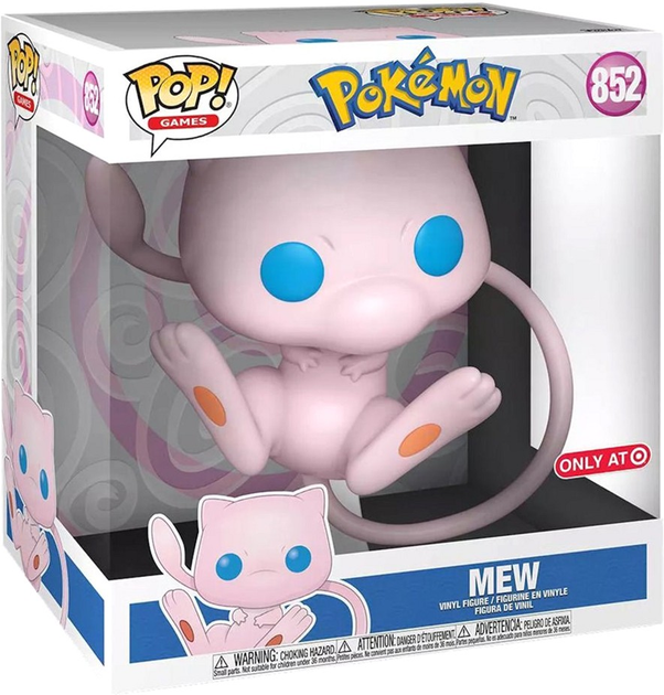 Фігурка Funko Pop! Games Pokemon М'ю 74221 (889698742214) - зображення 1