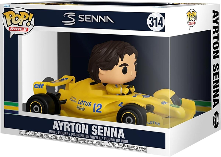 Zestaw Funko Pop Rides SPRDLX Lotus Ayrton Senna 86181 (889698861816) - obraz 1