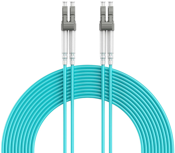 Patchcord światłowodowy Cablexpert UTP Cat6 15 m Teal (CFO-MDOM4-LC/LC-15M) - obraz 2