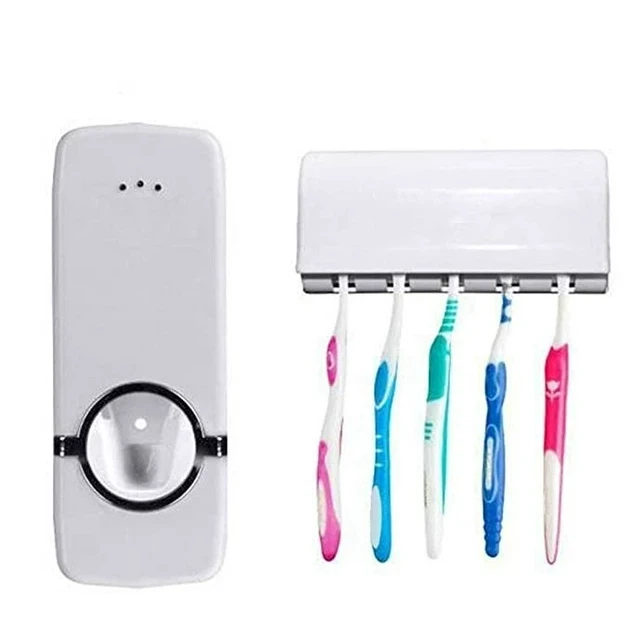 Дозатор зубной пасты и держатель щеток Toothpaste Dispenser - изображение 2