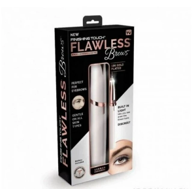 Женский портативный Эпилятор Триммер для бровей Flawless Brows - изображение 4