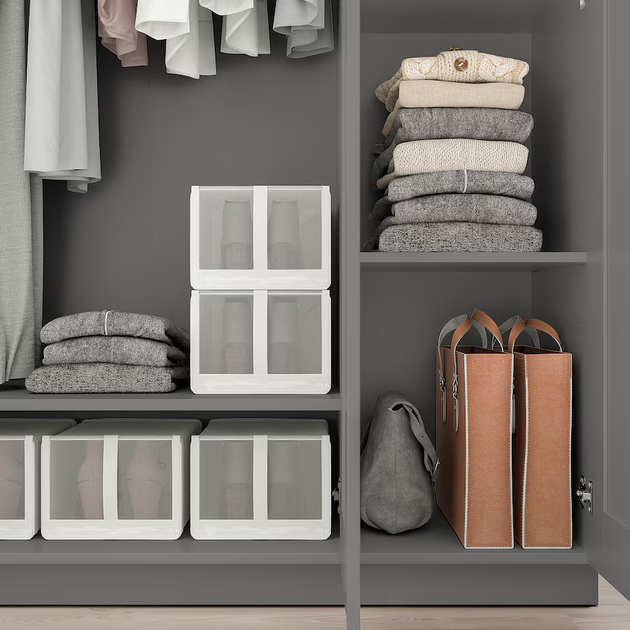 Шафа BRIMNES 117 см IKEA 706.028.04 - Фото 4 Шафа BRIMNES 117 см IKEA 706.028.04 - зображення 4