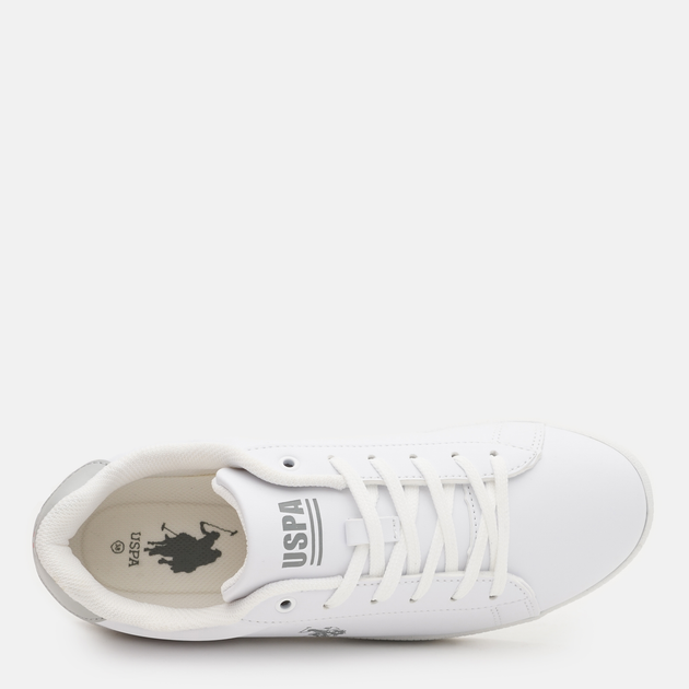 Жіночі кросівки U.S. Polo Assn 4M,Tibet Pu Wmn Glb 4Fx 101572017 36 22 см Білі (8684096579637) - зображення 6