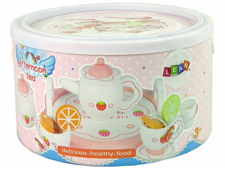 Zestaw do herbaty LEAN Toys drewniany 10181 (5904665990537) - obraz 5