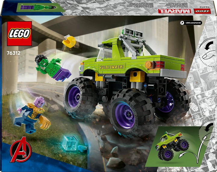 Конструктор LEGO Super Heroes Marvel Грузовик Халка против Таноса