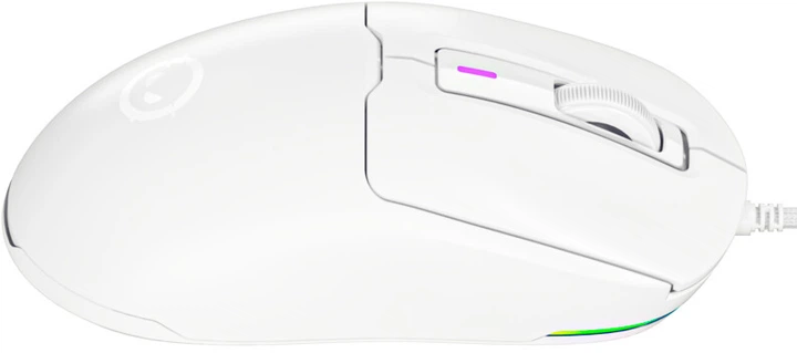 Mysz Lorgar MSA10 Ultralight Wired Gaming USB White (LRG-MSA10-WH) - obraz 4