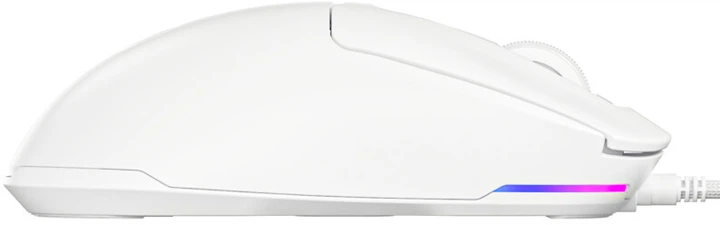 Mysz Lorgar MSA10 Ultralight Wired Gaming USB White (LRG-MSA10-WH) - obraz 5