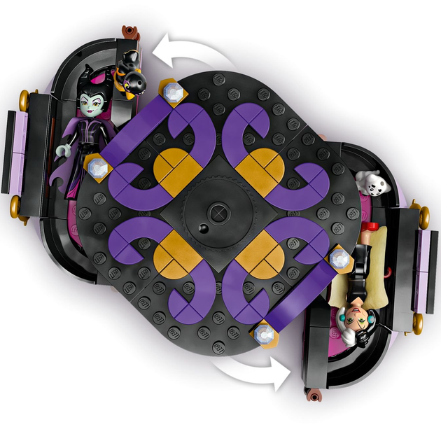 Zestaw klocków LEGO Disney Suknie Maleficent i Cruelli De Vil 524 elementy (43262) - obraz 5