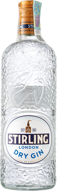 Джин Stirling London Dry Gin 1.0 л 37.5% (8711114489071) - зображення 1