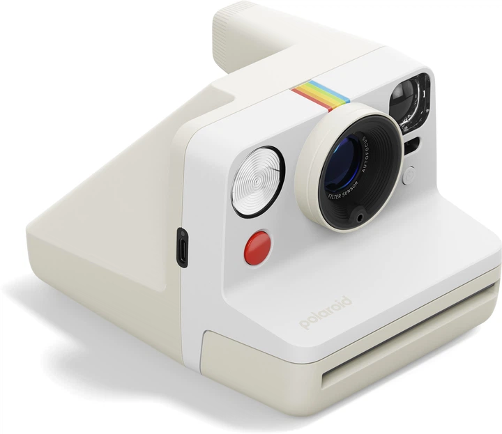 Камера моментального друку Polaroid Now Generation 3 Pebble White (9120134280190) - зображення 3
