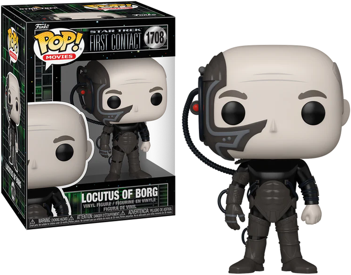 Фігурка Funko Pop! Movies Star Trek First Contact Picard Borg 83452 (889698834520) - зображення 2