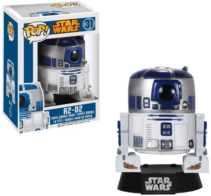 Фігурка Funko Pop! Bobble Star Wars R2-D2 3269 (830395032696) - зображення 2