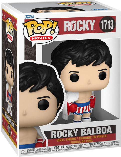 Figurka Funko Pop! Movies Rocky Franchise S1 Rocky 83548 (Rocky IV) (889698835480) - obraz 1