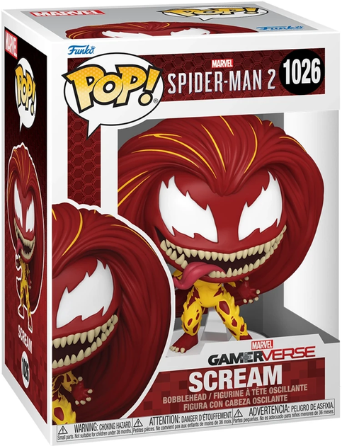 Figurka Funko Pop! Video Game Spider-man 2 Scream 80329 (889698803298) - obraz 1